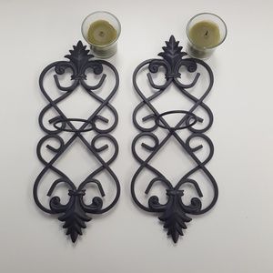 Wall decor (candle holders).
